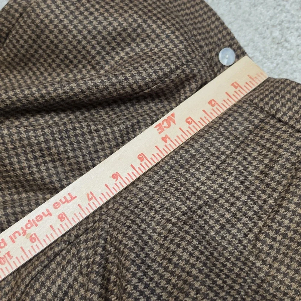 Paul Stuart Phineas Cole Wool & Cashmere Houndstooth Slim Fit Trouser 32 (30x29)